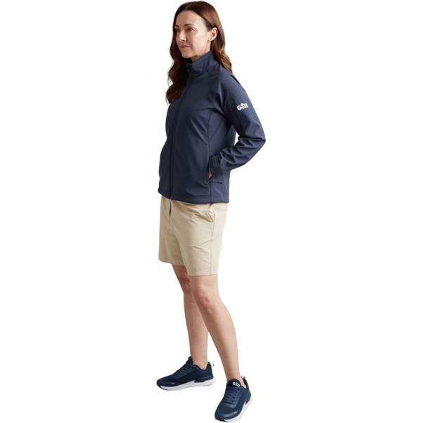 2026 Gill Womens Team Softshell-jakke 1614W - Dark Navy